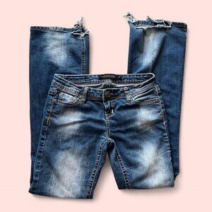 Miss Me Women's Blue and Navy Jeans